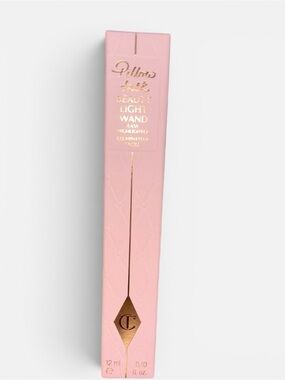 Charlotte Tilbury Pink Box with Gold Foil Accents